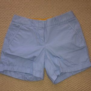 J. Crew Chino Shorts 4in Blue